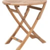 Inklaptafel Tuin Folding - Teak - Naturel - 75x80x80