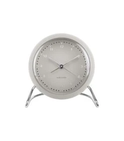 Karlsson Wekker Val ABS - Warm Grijs - 11x11x9cm