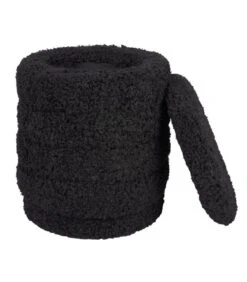 Leitmotiv Poef Cuddly - Zwart - 35x35x40 Cm 6 Leitmotiv Poef Cuddly - Zwart - 35x35x40 Cm -Huishoudelijke Producten Winkel 88c1a5e8d76c4ebca3cadf08f6b01aa1
