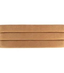 Leitmotiv Bank Explicit - Suede Look Okergeel - 121x41x43cm -Huishoudelijke Producten Winkel 88f14e5002bd4f01874478fcf85fa353