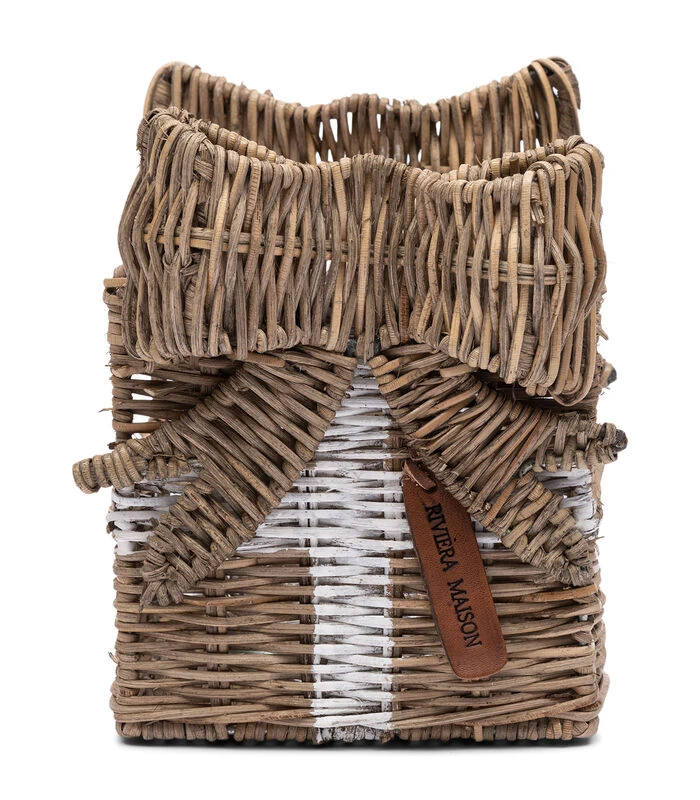 Theelichthouder Rustic Rattan Désir Naturel 1 Theelichthouder Rustic Rattan Désir Naturel