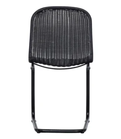 WOOOD Buisframe Tuinstoel Willem - Polyester - Zwart - Set Van 2 -Huishoudelijke Producten Winkel 89ce3c18f1d146c48f2e782d14474596