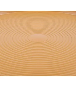 Leitmotiv Bijzettafel Force - Large - Aluminium Mosterdgeel - Ø43x48,5cm -Huishoudelijke Producten Winkel 8cc56bf2d2684498a47207a5b51fe677