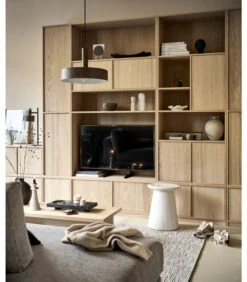 VTwonen Modulair Bovenkast - Eikenhout Veneer - Naturel - 199x110x40 -Huishoudelijke Producten Winkel 8df7cbdaa84f4e18b5fc191bcf6a03ba