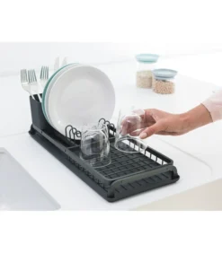 Brabantia SinkSide Compact Afdruiprek - Dark Grey -Huishoudelijke Producten Winkel 8f7acedab2124998a0cb220a38b31f85