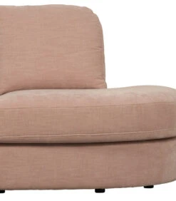 VTwonen Family 1-Zits Element Ronde Hoek Rechts - Roze - 85x93x98