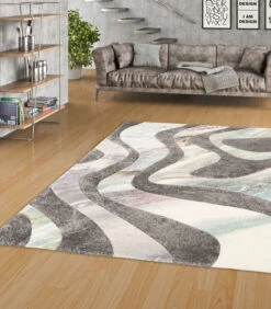 Vloerkleed Designer Maui Pastel Golven