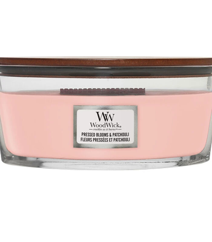 WoodWick Kaars Pressed Blooms & Patchouli Ellipse 1 WoodWick Kaars Pressed Blooms & Patchouli Ellipse