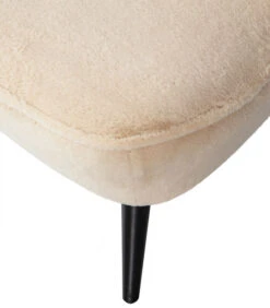 WOOOD Fauteuil Sara - Polyester - Naturel - 71x59x70 -Huishoudelijke Producten Winkel 9799ea97bf0e4bd49d57bd3f3bedcfe4