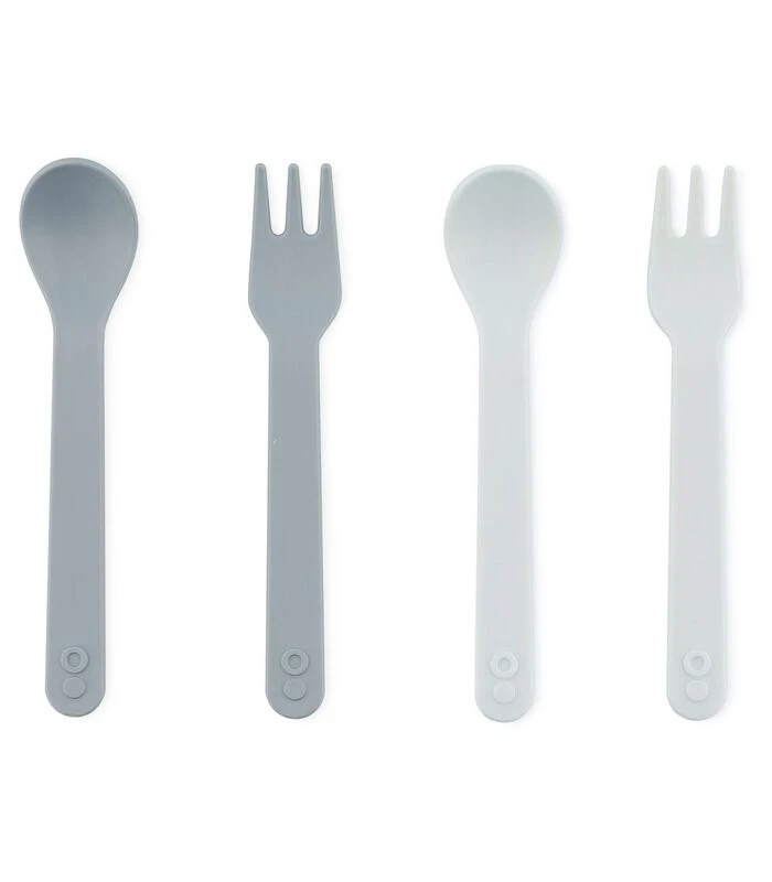 Trixie PLA Lepel & Vork 2-pack - Petrol 1 Trixie PLA Lepel & Vork 2-pack - Petrol
