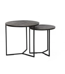 Bijzettafel Socos - Antiek Brons - Ø48,5cm