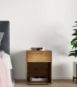 2 X Nachtkastje EMMA In Eikenhout -Huishoudelijke Producten Winkel 9ceb13fd7de24ba493f1c1c71a38be63