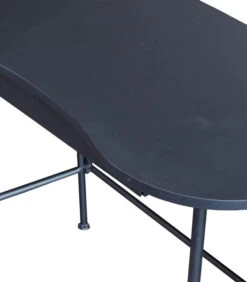 WOOOD Belle Bureau - Grenen/Metaal - Zwart - 75x90x42 -Huishoudelijke Producten Winkel 9d47e5795a0d4a3885d9e29b7d5aac1c