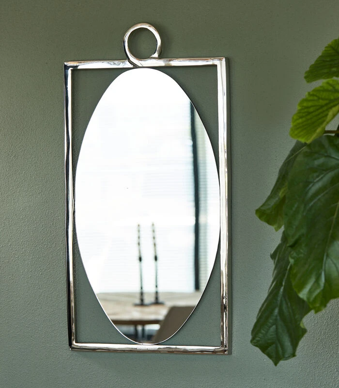 Spiegel RM La Muette Zilver 2 Spiegel RM La Muette Zilver - Afbeelding 2