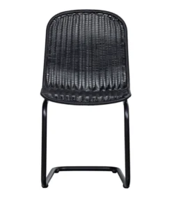 WOOOD Buisframe Tuinstoel Willem - Polyester - Zwart - Set Van 2 -Huishoudelijke Producten Winkel 9f664a6da31c49ccb1db286c98d781c3