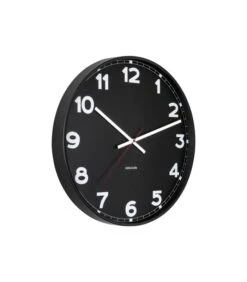 Karlsson Wandklok New Classic - Medium - Zwart - Ø40,6cm