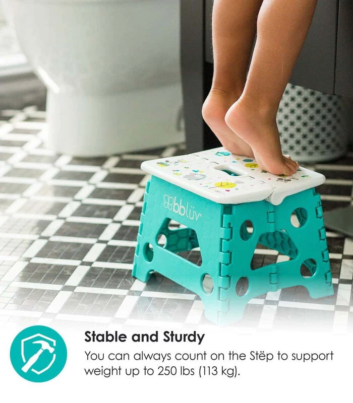 Opklapbaar Opstapje Voor Kinderen 3 Opklapbaar Opstapje Voor Kinderen - Afbeelding 3