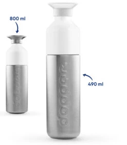 Dopper Roestvrijstalen Drinkfles Steel 490ml -Huishoudelijke Producten Winkel 9fd96a91d859402b8707e29a955a748a