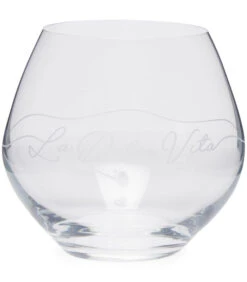 Transparant Waterglas La Dolce Vita