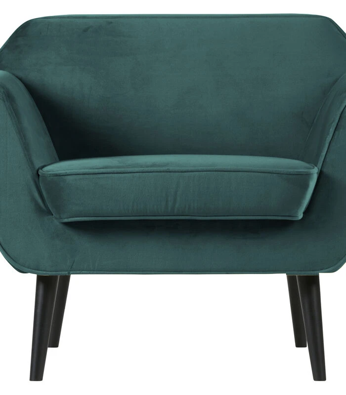 Rocco Fauteuil - Velvet - Teal - 75x92x81 1 Rocco Fauteuil - Velvet - Teal - 75x92x81