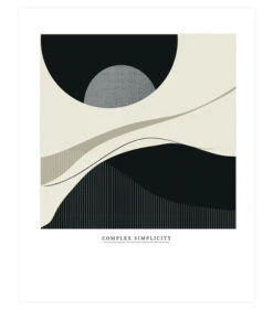 Exclusive Complex Simplicity Poster - Papier - 45,5x65,5