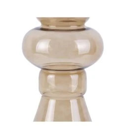 PRESENT TIME Vaas Morgana - Glas Honingbruin - Large - 18x50cm -Huishoudelijke Producten Winkel a547abecf7754e899e5092a1a2d90b3d