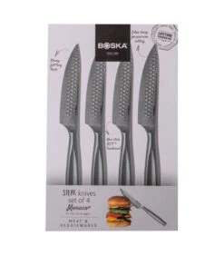 Steakmessenset Monaco+ - 4 Stuks - Multifunctioneel - Non-stick 9 Steakmessenset Monaco+ - 4 Stuks - Multifunctioneel - Non-stick -Huishoudelijke Producten Winkel a8f870013ce64262addfb29f89f97c2f