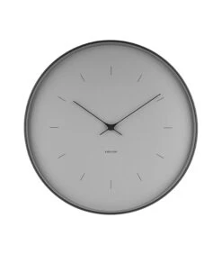 Karlsson Wandklok Butterfly Hands - Grijs - Large - Ø37,5cm