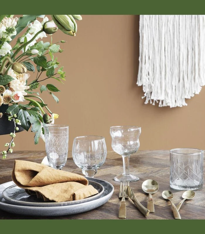 House Doctor Wit Wijnglas - Vintage 2 House Doctor Wit Wijnglas - Vintage - Afbeelding 2