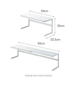 Yamazaki Extendable Kitchen Rack - Tower - White 9 Yamazaki Extendable Kitchen Rack - Tower - White -Huishoudelijke Producten Winkel ab20da38a015414f936a2687b4c92249