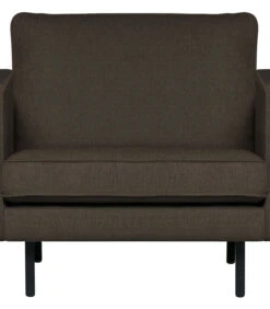 BePureHome Rodeo Fauteuil - Polyester - Warm Bruin - 85x105x86