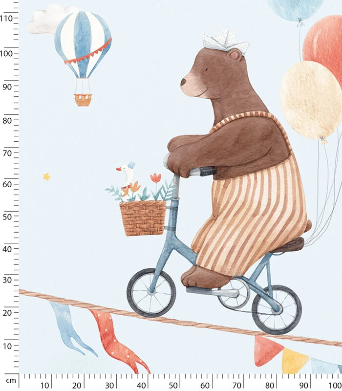 GENTLE FRIENDS Behang Wanddecoratie - Dieren En Ballonnen 5 GENTLE FRIENDS Behang Wanddecoratie - Dieren En Ballonnen - Afbeelding 5