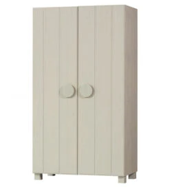 WOOOD 2-Drs Kast Noah - Grenen - Dust - 200x110x55