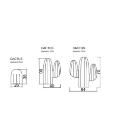 Buitenkussen Cactus SET/3 Stuks -Huishoudelijke Producten Winkel b08d2ac8ffa14d349e0e8e3123a5d5bf