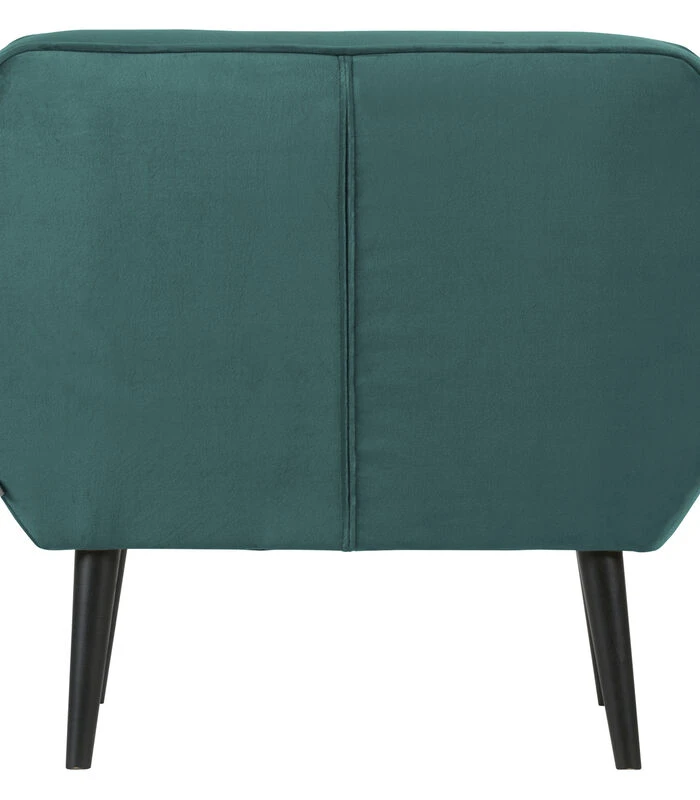 Rocco Fauteuil - Velvet - Teal - 75x92x81 3 Rocco Fauteuil - Velvet - Teal - 75x92x81 - Afbeelding 3