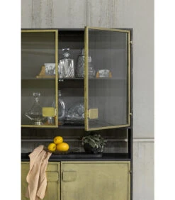 BePureHome Pack Vitrinekast - Metaal - Antique Brass- 190x110x38 -Huishoudelijke Producten Winkel b22fa748db7d43888c268ea57f826ca1