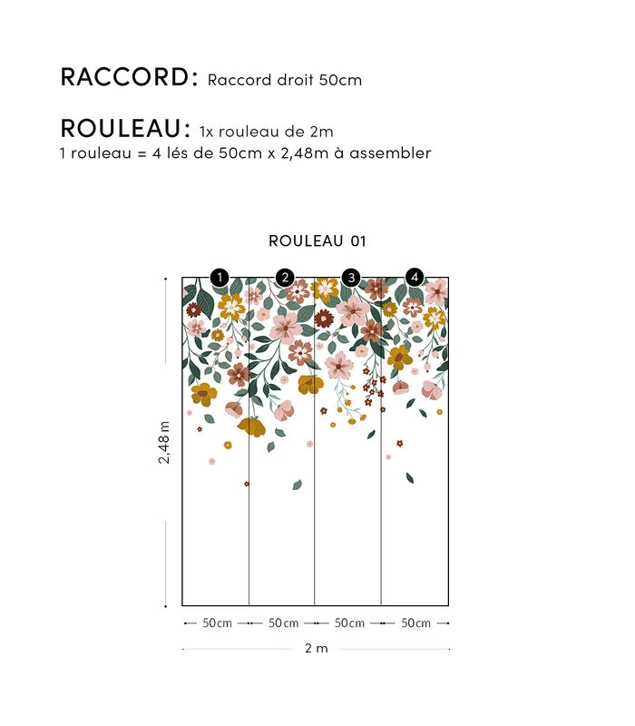 CAPUCINE Behang Wanddecoratie - Bloemen 6 CAPUCINE Behang Wanddecoratie - Bloemen - Afbeelding 6