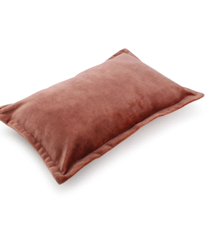 Kussen 45x30cm Velvet Roze Lounge 2 Kussen 45x30cm Velvet Roze Lounge - Afbeelding 2