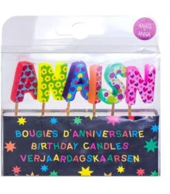 Verjaardagskaarsen Namen Anaïs En Anna
