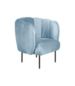 Leitmotiv Fauteuil Tulip Velvet - Blauw - 76x71x81cm 8 Leitmotiv Fauteuil Tulip Velvet - Blauw - 76x71x81cm -Huishoudelijke Producten Winkel b57a9a697a504090b1ee7f14ca2becdf