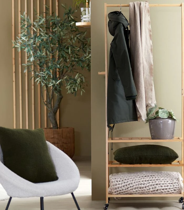 Leitmotiv Kledingrek Native - Bamboe - 175x70x42cm 2 Leitmotiv Kledingrek Native - Bamboe - 175x70x42cm - Afbeelding 2