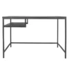 Leitmotiv Bureau Fushion - Zwart - 114x58,5x76cm