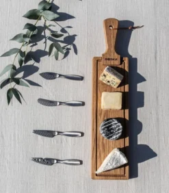 Kaasmessenset Mini Monaco+ - 4 Mesjes Voor Elke Kaas - Zilver -Huishoudelijke Producten Winkel bfc832a74eac466f82e59997e79df9ea