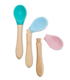 Babylepeltjes Van Bamboe En Silicon (set Van 2) -Huishoudelijke Producten Winkel c01605aee9ab41f186d66d851f50a038