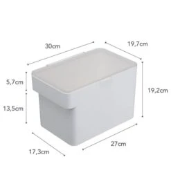 Yamazaki Pet Food Container - Tower - White -Huishoudelijke Producten Winkel c05154c3c83c4583869061358f9695b3