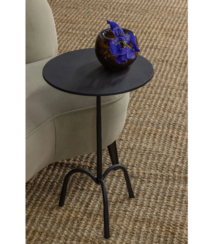 WOOOD Trey Bijzettafel - Metaal - Zwart - 60x38x38 4 WOOOD Trey Bijzettafel - Metaal - Zwart - 60x38x38 - Afbeelding 4