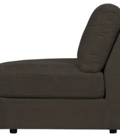 VTwonen Family 1-Zits Element Ronde Hoek Links - Antraciet - 85x93x98 -Huishoudelijke Producten Winkel c0f99ddce700433b80fa3e1293671dcb