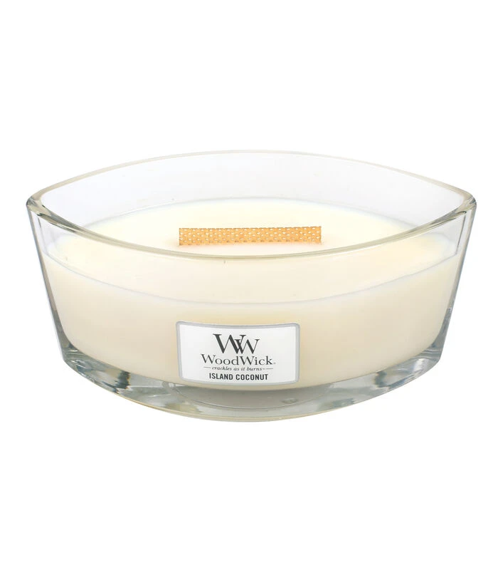 WoodWick Kaars Island Coconut Ellipse 1 WoodWick Kaars Island Coconut Ellipse