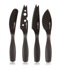 Kaasmessenset Mini Monaco+ Zwart - 4 Kaasmessen - Zwart -Huishoudelijke Producten Winkel c447e8f8bfdd4636af67957d507289f9