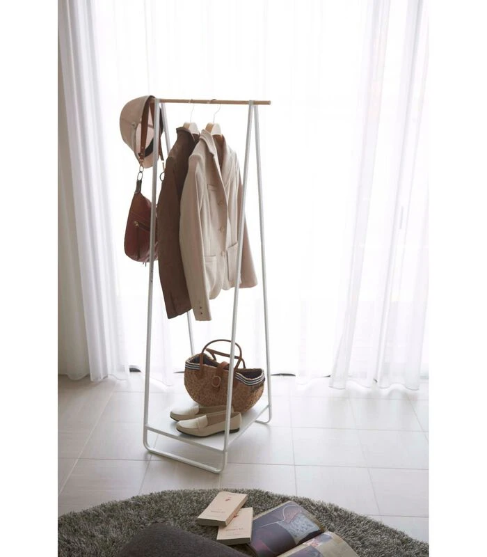 Yamazaki Hanger Rack 2.0 - White 2 Yamazaki Hanger Rack 2.0 - White - Afbeelding 2